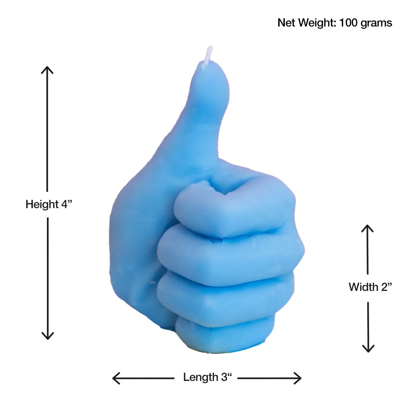 Thumbs Up Candle / Thumbs Up Hand Gesture Candle / Hand Candles / Soy Wax Candles / Good Vibes Candle / Custom Colour and Scents