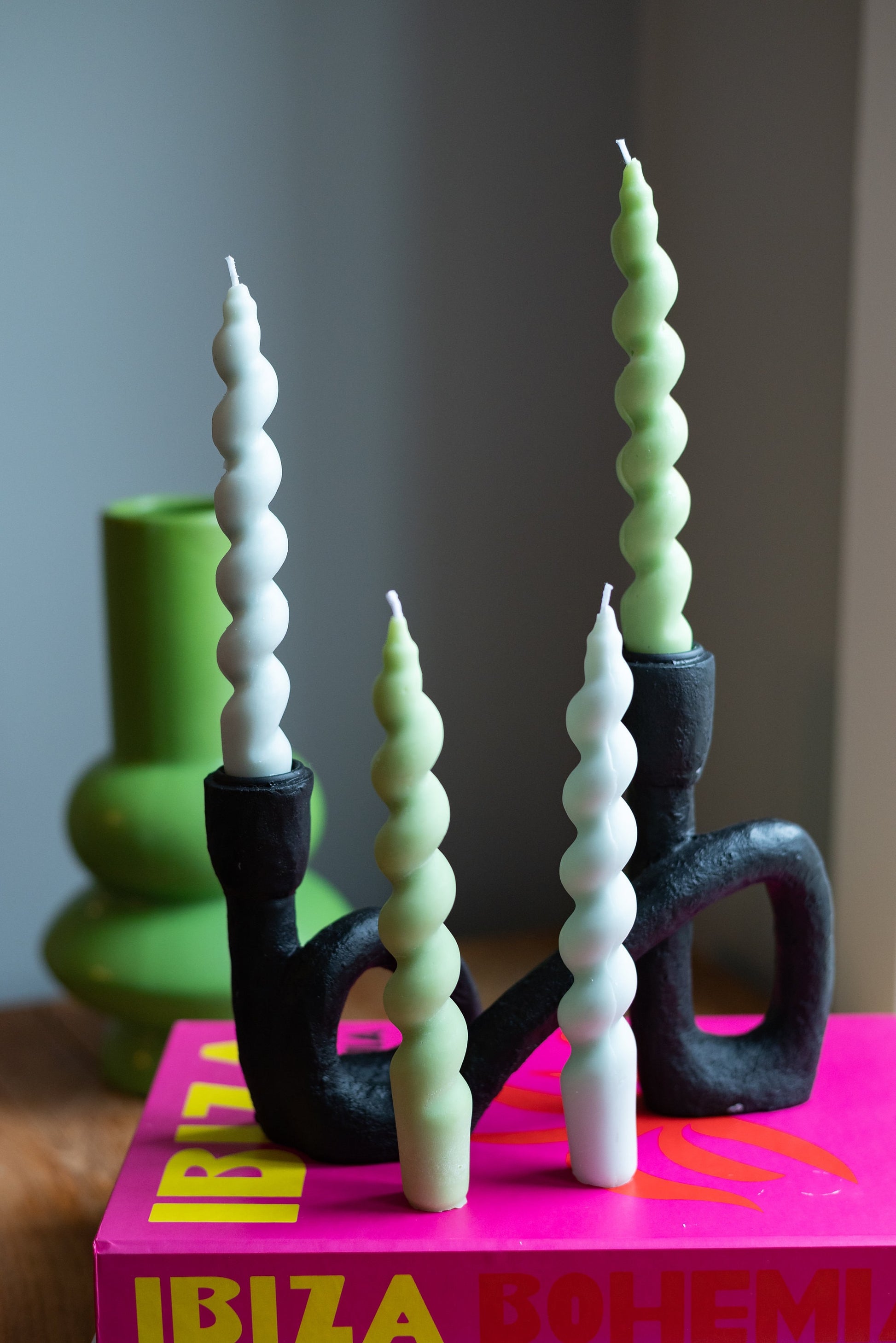 Pillar Candle / Twisted Pillar / Dinning Room Candle / Candle / Pillar Candle / Custom Made Candle