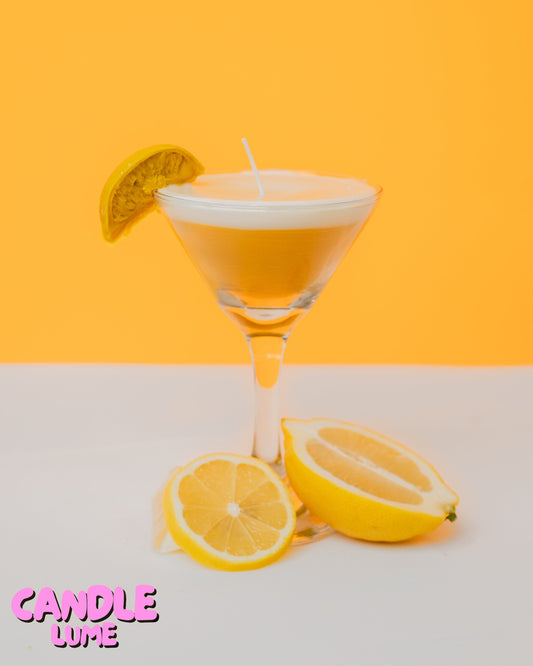 Lemon Drop Candle / Lemon Drop Martini Candle / Martini Lovers / Lemon Drop Lovers