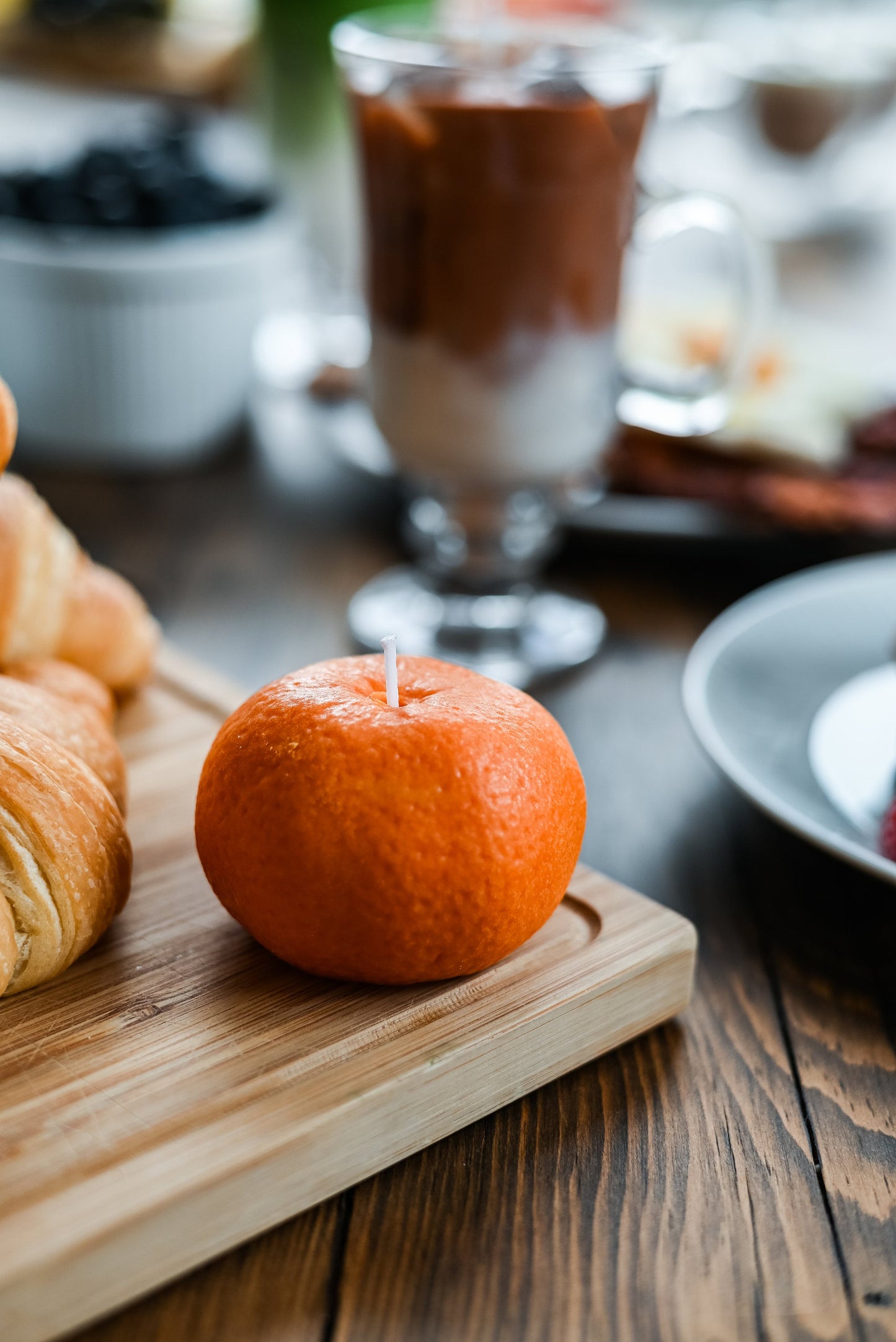 Orange Candle / Food Candle / Fruit Candle / Cute Candle / Fruits / Home Decor