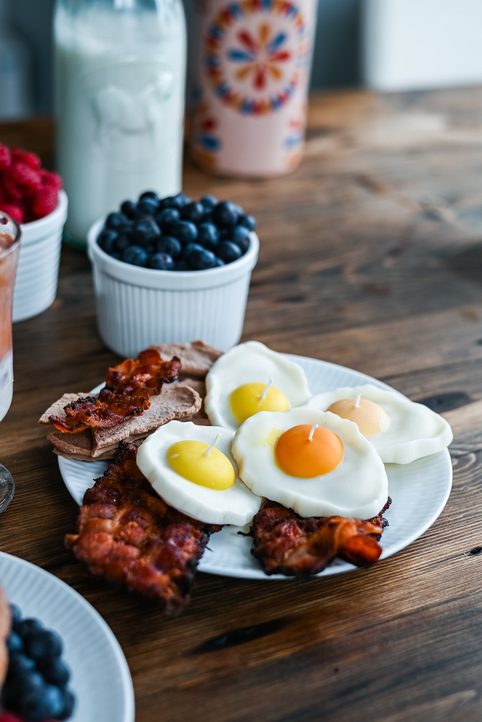 Egg candle / fried egg candle / food candle / funny candle / cute candle / unique candle / eggs for breakfast / egg lover