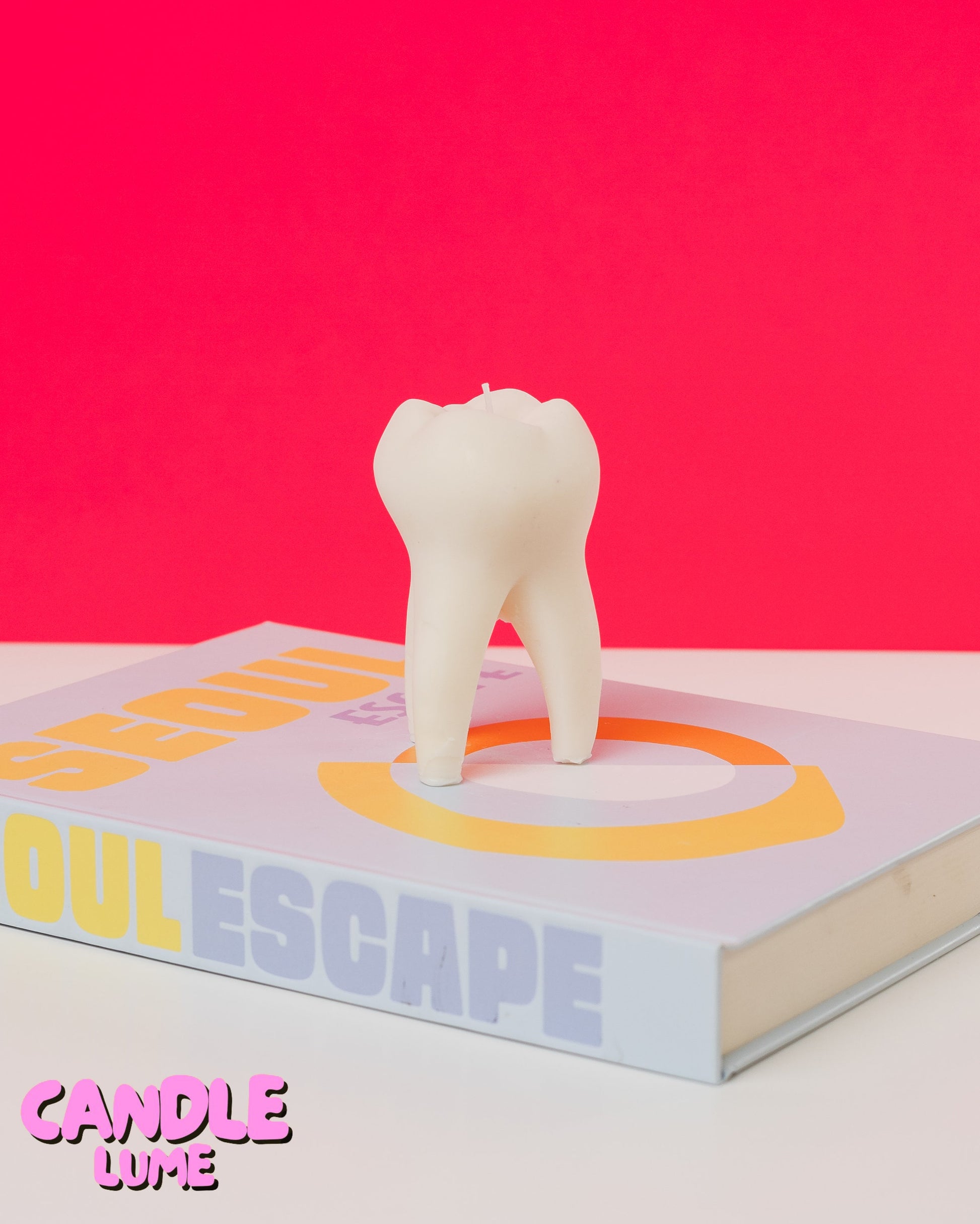 Large Tooth Candle / Giant Tooth / Unique Candles / Pillar Candles / Edgy Candles / Dentist / Dentistry